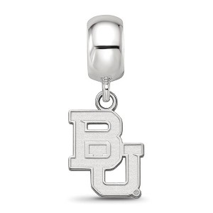 Black Bow Jewelry Sterling Silver Baylor Bears NCAA Bead Charm - 1 of 4