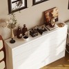 Famapy White Multifunctional Dresser 15 Drawer Storage Space Horizontal Dresser - 3 of 4