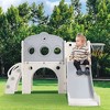 Infant Indoor Slide Set Independent Spaceship Set With Slide, Children'S Slide Toys, Suitable For Family Kindergarten Babies - 2 of 4
