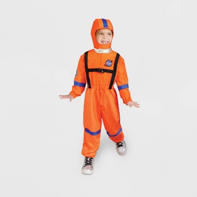 Kids' Astronaut Halloween Costume Orange S - Hyde & EEK! Boutique™