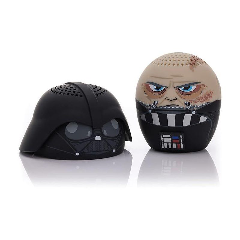 Bitty Boomers Star Wars Darth Vader with Removable Helmet  Mini Bluetooth Speaker - Makes A Great Stocking Stuffer, 1 of 7