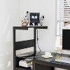 NicBex 48" Computer Desk with Drawer,Office Desk with Reversible Shelves,LED Gaming Desk with Power Outlets&USB Charging Station for Home Office - 4 of 4