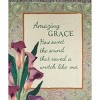 Manual Woodworkers and Weavers Amazing Grace How Sweet the Sound Tapestry Throw Blanket 50"x60", Cotton, Christian Hymn Decor - 3 of 3