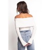 Inora Off Shoulder Knit Top - 3 of 4