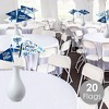 Big Dot of Happiness Hanukkah Menorah - Triangle Chanukah Holiday Party Photo Props - Pennant Flag Centerpieces - Set of 20 - 2 of 4