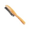 Bass Brushes Shine & Condition Hair Brush Premium Bamboo Handle with Bass Premium Select 100% Pure Firm Natural Boar Bristles 7 Row - 4 of 4