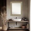 Amanti Art Luxe Non-Beveled Framed Bathroom Vanity Wall Mirror - 4 of 4