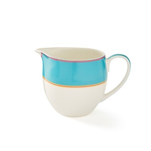 Kit Kemp by Spode Calypso 12oz Pitcher, Vibrant Colors, Porcelain, Dishwasher and Microwave Safe, Creamer Jug for Tea and Coffee, Fabulous Gift - 1 of 4