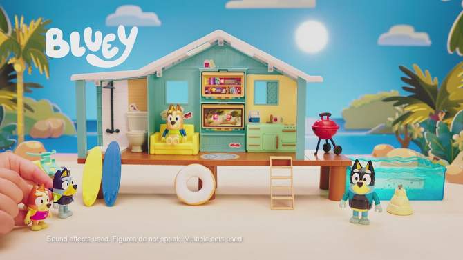 Bluey&#39;s Ultimate Beach Cabin Playset, 2 of 17, play video