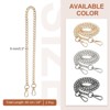 Unique Bargains Alloy Durable Removable Buckles Replacement Purse Chain Strap 2 Pcs - 2 of 4