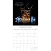 2026 Square Wall Calendar, Whisky, 16-Month Food Theme with 180 Reminder Stickers (12x12 In) - 3 of 4