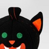 Fabric Pumpkin Black Cat Figurine - Hyde and EEK! Boutique™ - 4 of 4