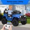 Kids Ride on Truck - Electric Car with Parent Remote Control, Spring Suspension, 2 - Speed Off - Road, LED Lights, Ideal Gift - 2 of 4
