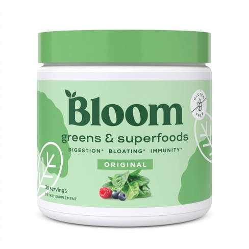 BLOOM NUTRITION Original Greens and Superfoods Powder - 5.3oz/30ct