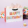 Medium Candles Print Gift Bag - Spritz™ - image 2 of 3