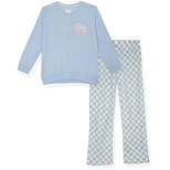 Sleep On It Girls 2-Piece Fleece Pajama Set - Great Day Flare