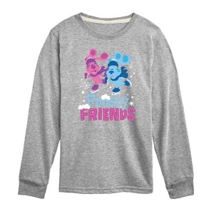 Boys' - Blue's Clues & You! - Frosty Friends Long Sleeve Graphic T-Shirt - 1 of 4