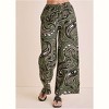 VENUS Womens Linen Wide Leg Pant - 2 of 4