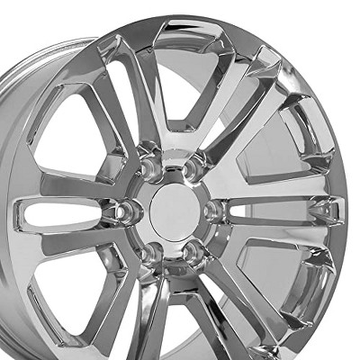 OE Wheels LLC CV99-20090-6550-31C Chrome Wheel Painted (20 x 9. inches /6 x 139 mm, 31 mm Offset)