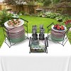 Sorbus 7-Piece Stackable Buffet Caddy - Ideal for Dining Table, Party, Buffet, Kitchen, Entertaining - 2 of 4