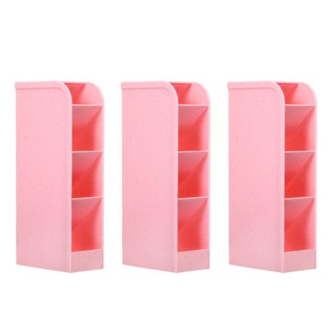 3 Pack Unfinished Wood Pencil Holder Cups for Office - Pen Accessories  Organizer and Storage for Classroom Desk (3 in)