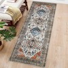 Washable Rug Vintage Distressed Boho Rugs Carpet Indoor Non-Slip Stain Resistant Accent Rug - 3 of 4