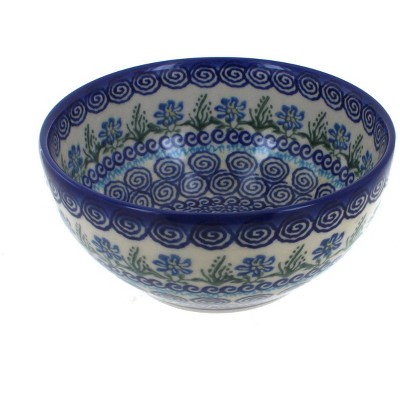 Blue Rose Polish Pottery Charleston Cereal Bowl