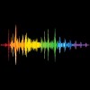 Adult Design By Humans Soundwave Rainbow Pride By Truemilk T-Shirt - 2 of 2