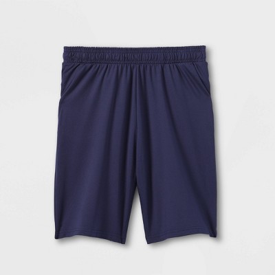 plain navy pe shorts