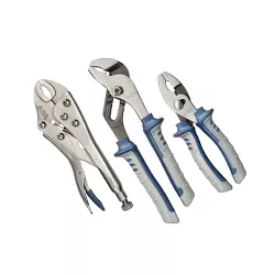 Blue Ridge Tools 3pc Household Plier Set