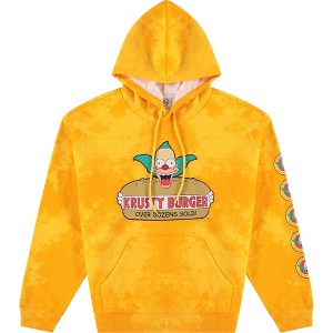 Men's Bart Simpson Classic Hoodie - The Simpsons Homer, Bart, Lisa, Otto - The Simpsons Tie Dye Sweatshirt - 1 of 1