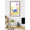 Trends International Disney Lilo & Stitch (2002) - Window Love with Angel Framed Wall Poster Prints - 2 of 4