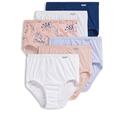 Jockey Women's Plus Size Elance Brief - 3 Pack 11 Midnight Iris/bouquet  Bloom/frothy Blue : Target