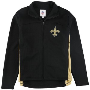 NFL Mens New Orleans Saints Knit Jacket - 1 of 2