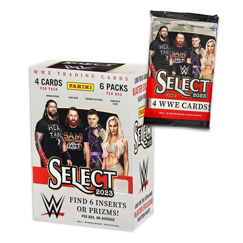 2023 Panini WWE Select Wrestling Trading Card Blaster Box, 2 of 4