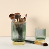 Unique Bargains Glass Cosmetic Makeup Brush Holder 1 Pc - 2 of 4