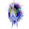 De Carlini Italian Ornaments 5.0 Inch Winter Plumiera Christmas Tree Ornament , Feathers Peacock (1PC) - 4 of 4