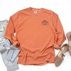 Simply Sage Market Embroidered Pumpkin Season Pumpkin Garment Dyed Long Sleeve - 3 of 4
