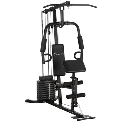 Soozier Home Gym, Multifunction Gym Equipment Workout Station With