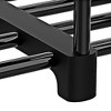 WOWLIVE 9-Tier Large Stackable Metal Shoe Rack Shelf Storage Tower Unit Cabinet Organizer for Closets, Fits 50 to 55 Pairs, Black - 4 of 4