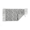 13"x20" Oversize Studio Chevron Macrame Lumbar Throw Pillow Cover with Fringes - Lush Décor - 2 of 4