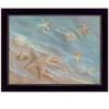 HomeRoots Seashore Star Black Framed Print Wall Art - 4 of 4