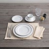 Noritake Whiteridge Platinum 5-Piece Place Setting - 3 of 4