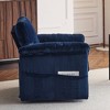 33'' Corduroy Oversized Swivel Lounge Chair with Plush Cushions, Rotatable and Perfect for Living Room, Bedroom, Office or Kids Room - 4 of 4
