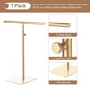 Unique Bargains Stainless Steel Adjustable Height Electroplated Finish Necklace Display Rack - 4 of 4