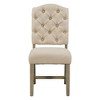 NicBex High-End Retro Style Upholstered Tufted Dining Chairs Set of 4 with Solid Wood Legs,Modern Accent Chairs for Dining Room,Living Room - 2 of 4