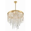 Crystorama Lighting Winfield 6 - Light Chandelier in  Antique Gold - 3 of 4
