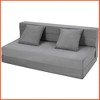 Queen Size Folding Sofa Mattress, Convertible Sofa Bed with Pillow - 3 of 4