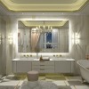 Apmir Super Bright 192 LEDs/m Back LED Lighted Anti-Fog Tempered Glass Bathroom/Vanity Mirror with ETL & 3-Year Warranty - 2 of 4