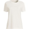 Lands' End Women's Relaxed Supima Cotton T-Shirt - 3 of 3